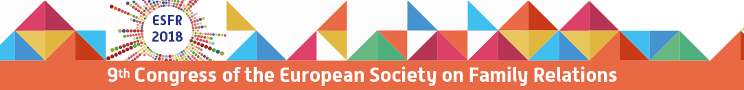 esfr 2018 - 9th Conference of the European Society of Family Relations header
